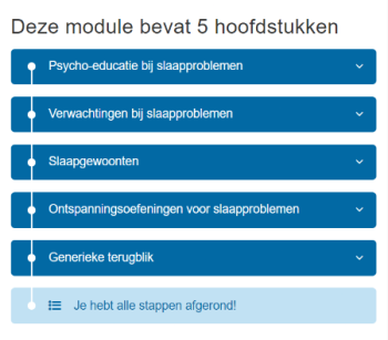 Module hoofdstukken