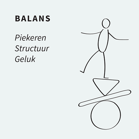 BALANS (Piekeren, Structuur, Geluk)